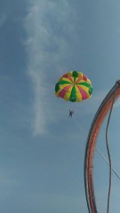 parasailing boat ride in north goa