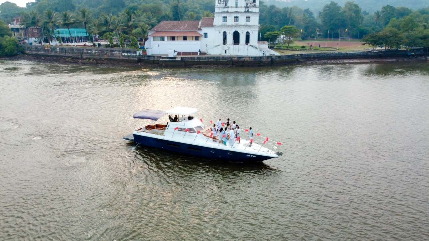 Luxury Joan of Yacht Goa