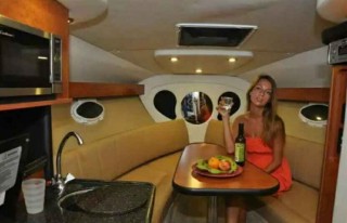 Luxury cabin yacht in goa
