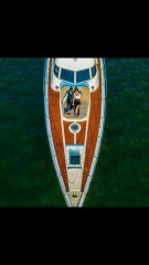 Phoenix Yacht drone shoot view