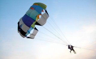 Parasailing in north goa